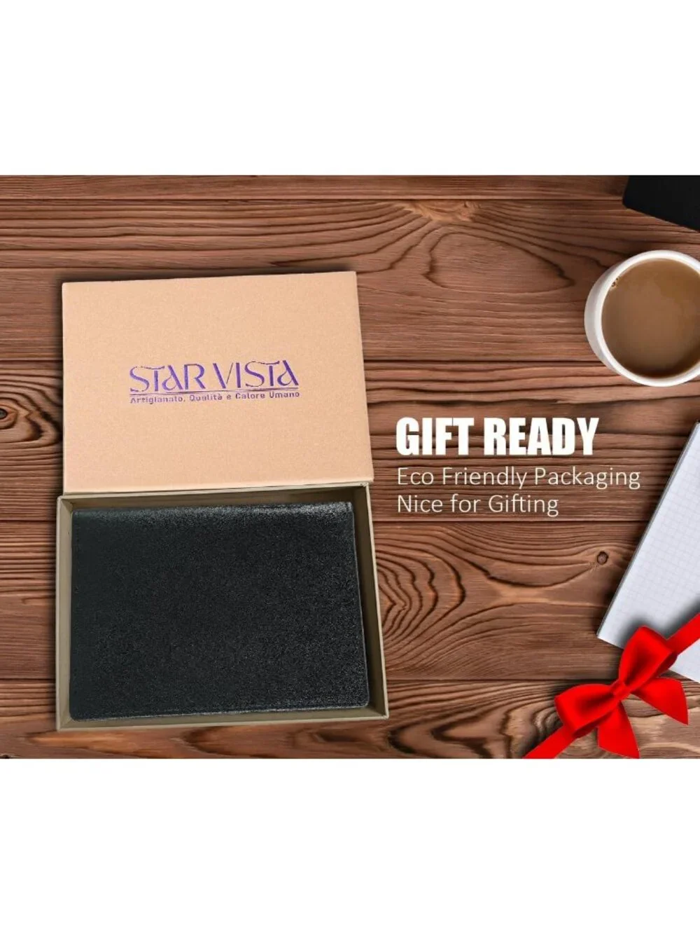 Stylish Leather Passport Holder - RFID Blocking, ID Window, Zipper Pocket